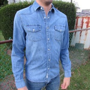 Denim Western Shirt